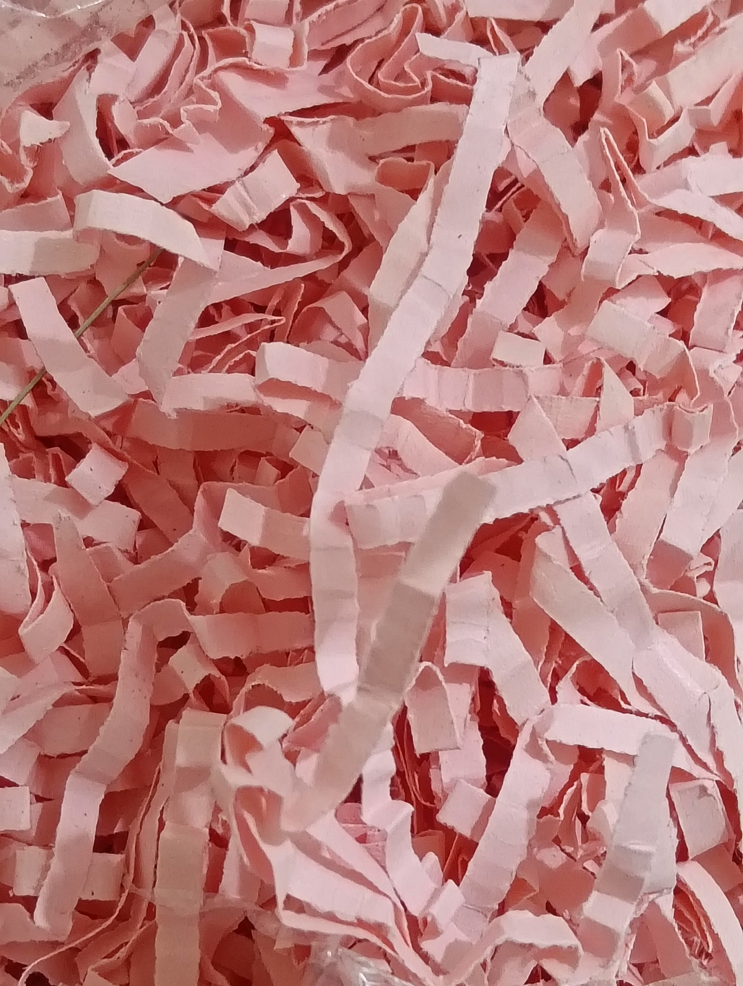 Pink Shredded Paper